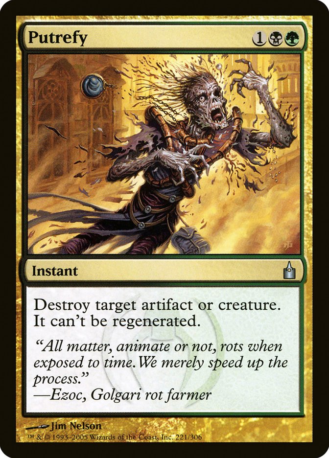 Putrefy [Ravnica: City of Guilds] Foil