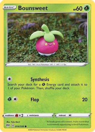 Bounsweet (014/189) [Sword & Shield: Darkness Ablaze] Reverse Holofoil