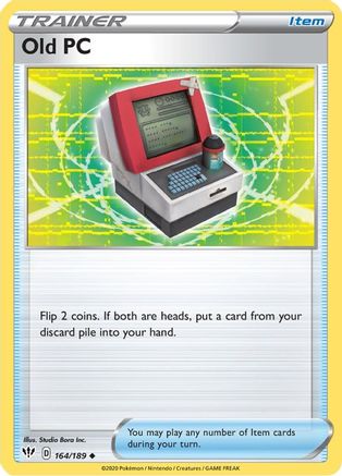 Old PC (164/189) [Sword & Shield: Darkness Ablaze] Reverse Holofoil
