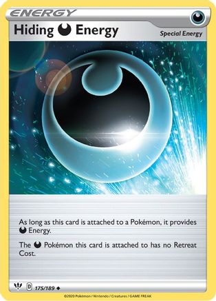 Hiding Darkness Energy (175/189) [Sword & Shield: Darkness Ablaze] Reverse Holofoil