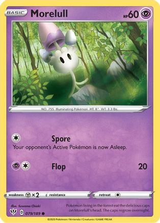 Morelull (079/189) [Sword & Shield: Darkness Ablaze] Reverse Holofoil