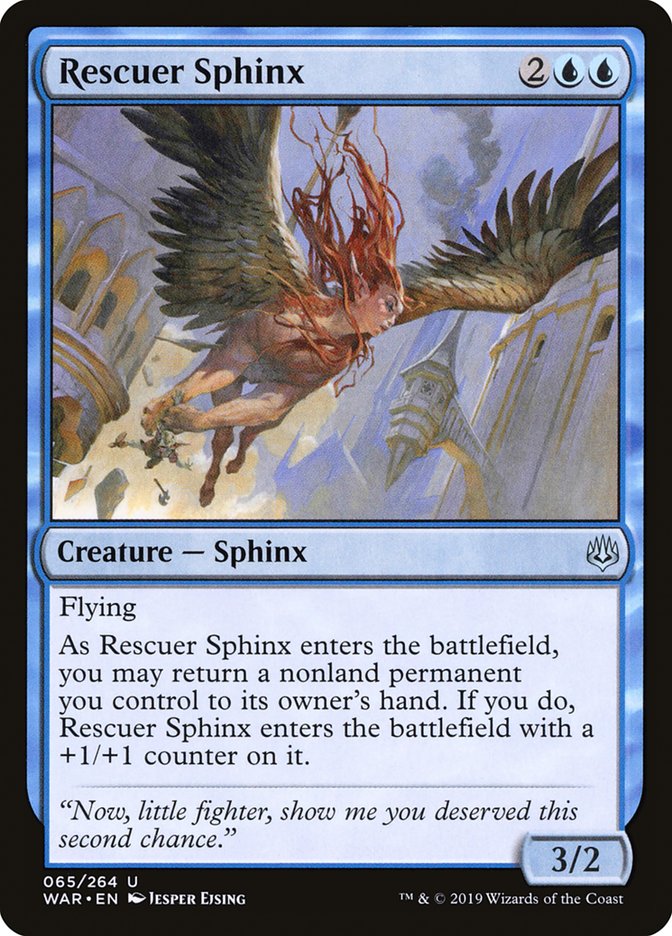 Rescuer Sphinx [War of the Spark] Foil