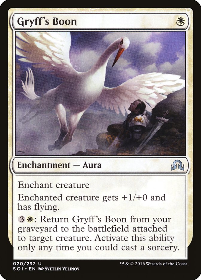 Gryff's Boon [Shadows over Innistrad] Foil