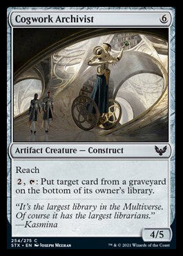 Cogwork Archivist [Strixhaven: School of Mages] Foil