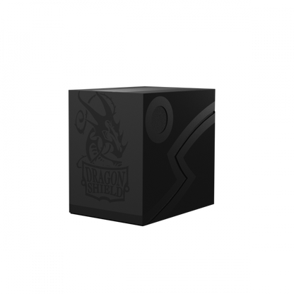 Dragon Shield: Deck Box – Double Shell – Shadow Black/Black
