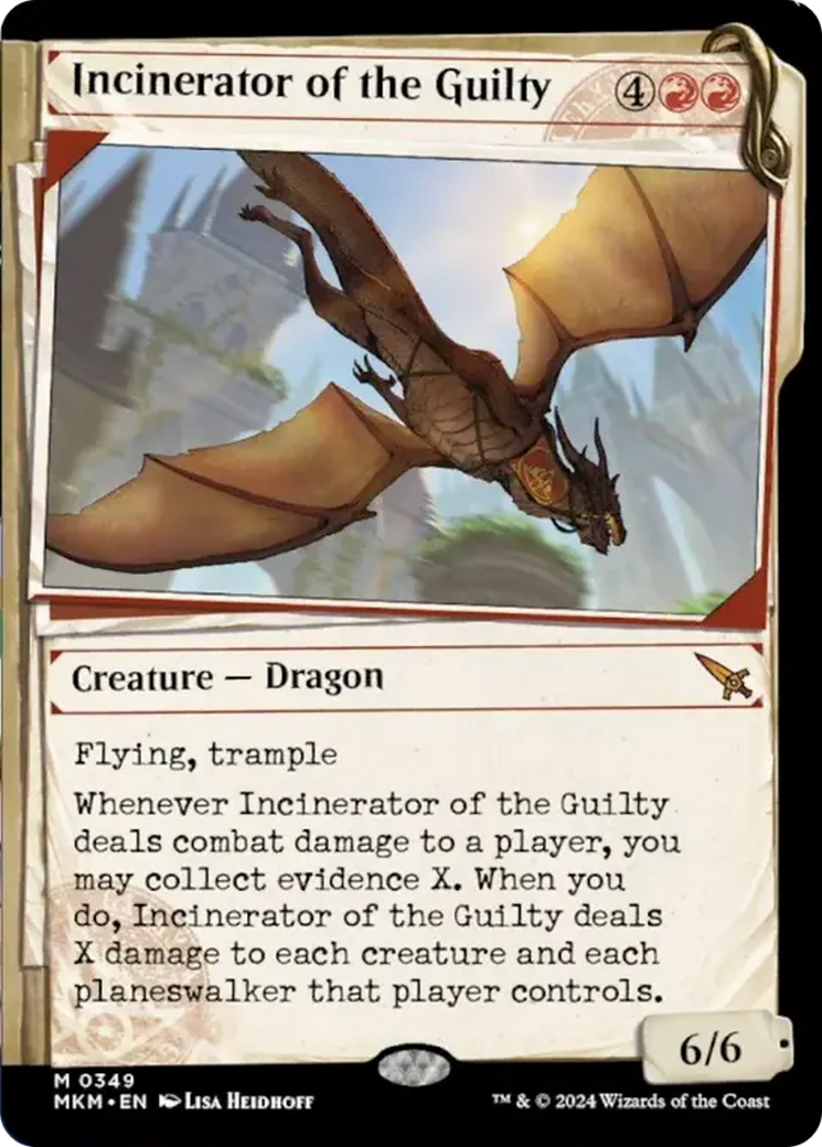 Incinerator of the Guilty (Showcase) [Murders at Karlov Manor] Foil
