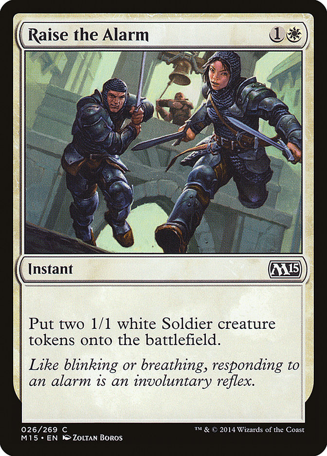 Raise the Alarm [Magic 2015] Foil