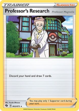 Professor's Research (062/073) (Professor Magnolia) [Sword & Shield: Champion's Path] Reverse Holofoil
