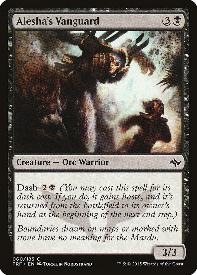 Alesha's Vanguard [Fate Reforged] Foil