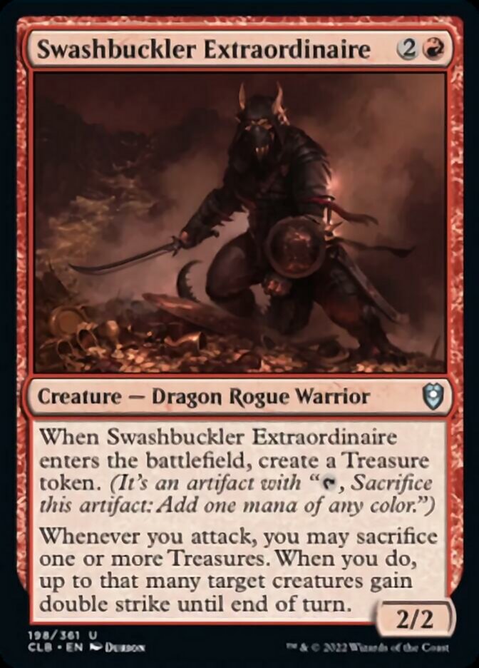 Swashbuckler Extraordinaire [Commander Legends: Battle for Baldur's Gate] Foil