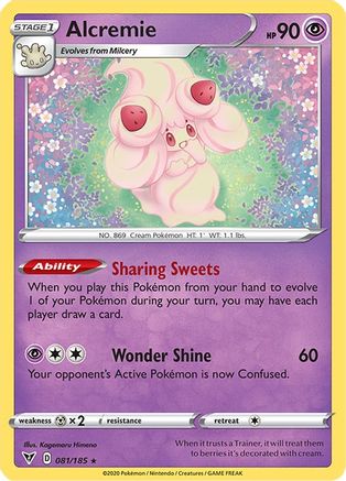 Alcremie (081/185) [Sword & Shield: Vivid Voltage] Reverse Holofoil