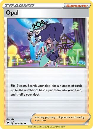 Opal (158/185) [Sword & Shield: Vivid Voltage] Reverse Holofoil