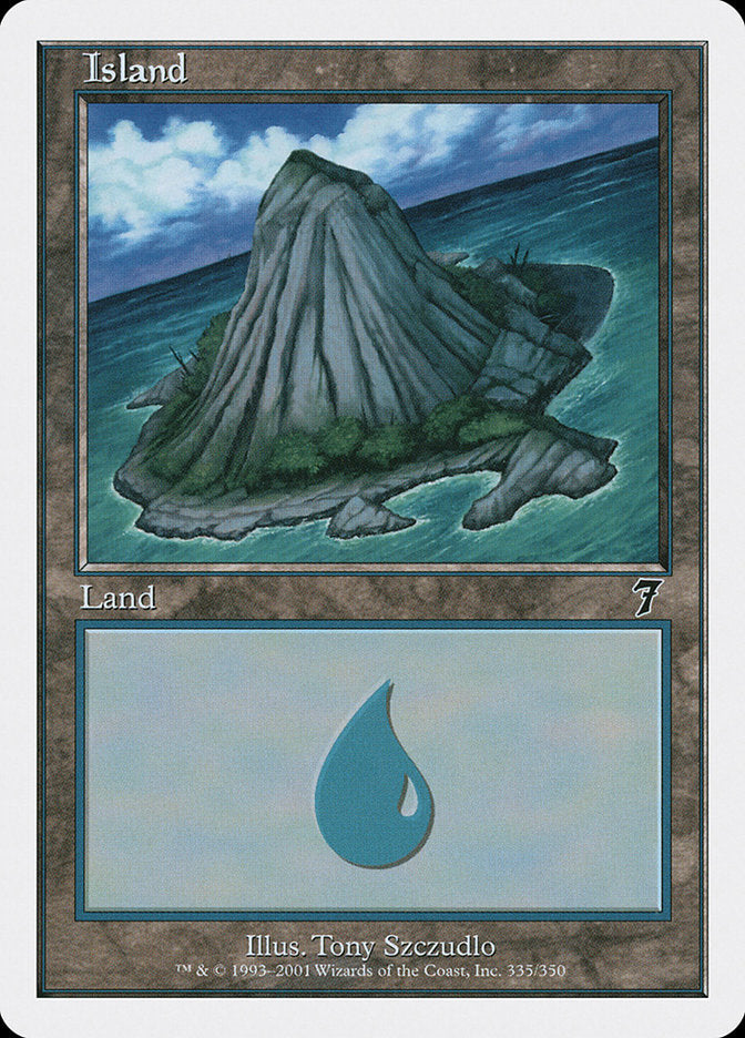 Island (335) [Seventh Edition] Foil