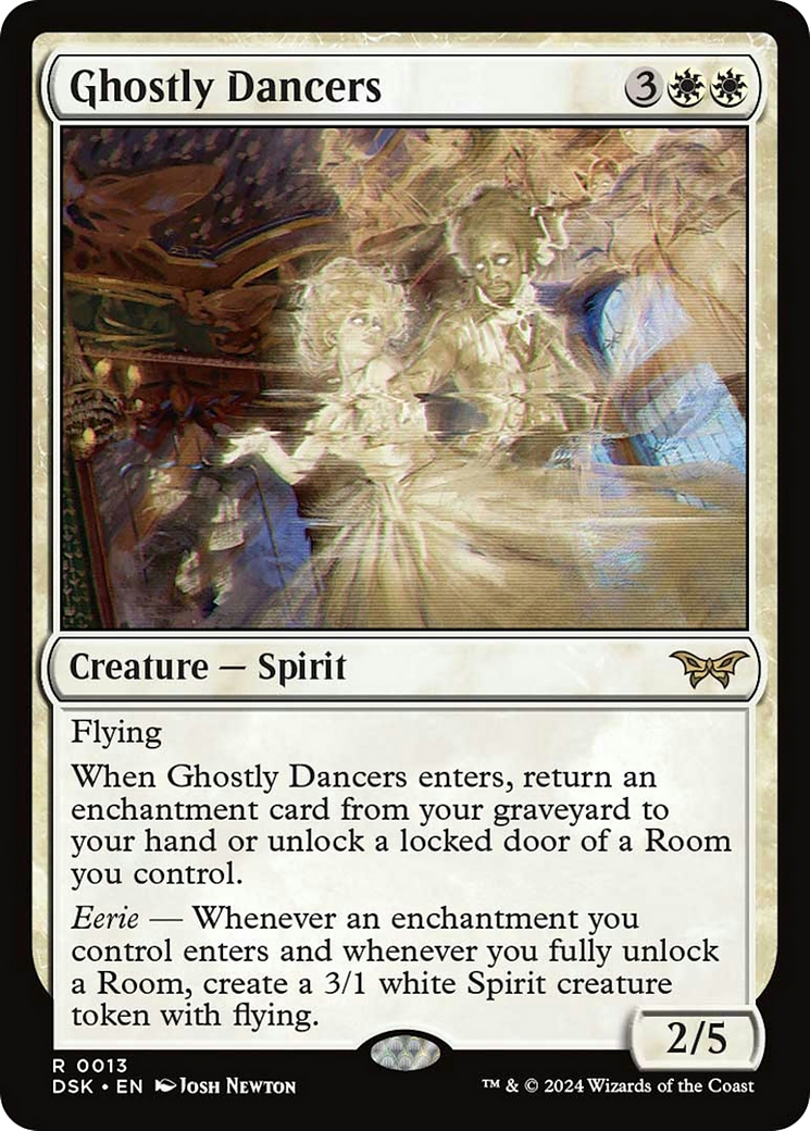 Ghostly Dancers [Duskmourn: House of Horror] Foil