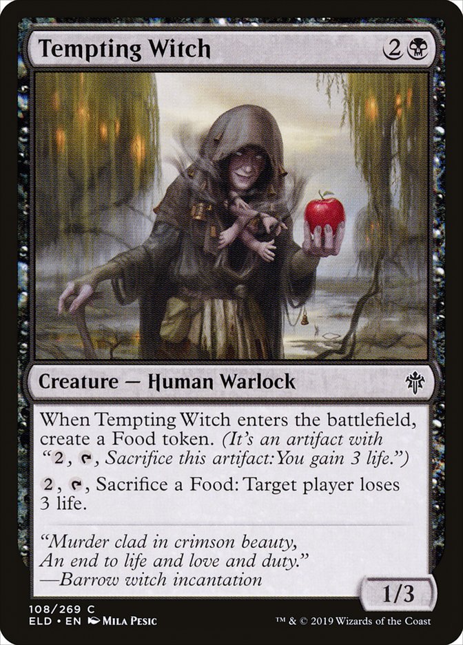 Tempting Witch [Throne of Eldraine] Foil