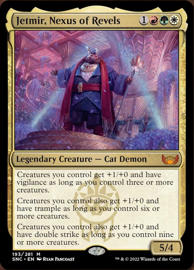 Jetmir, Nexus of Revels [Streets of New Capenna] Foil