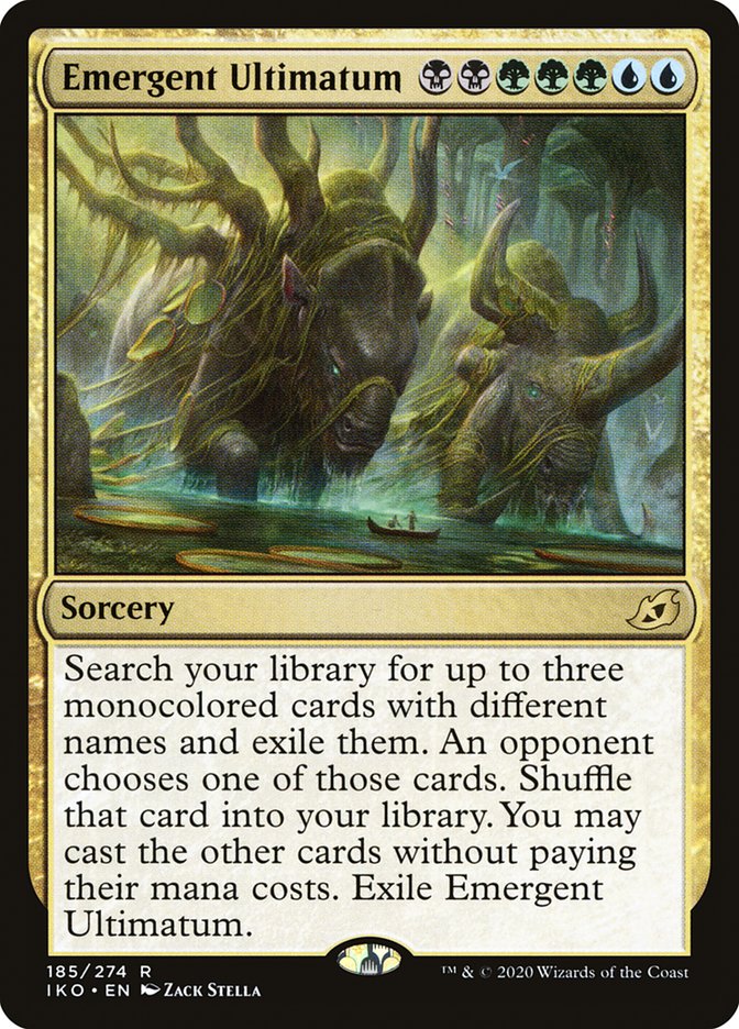 Emergent Ultimatum [Ikoria: Lair of Behemoths] Foil