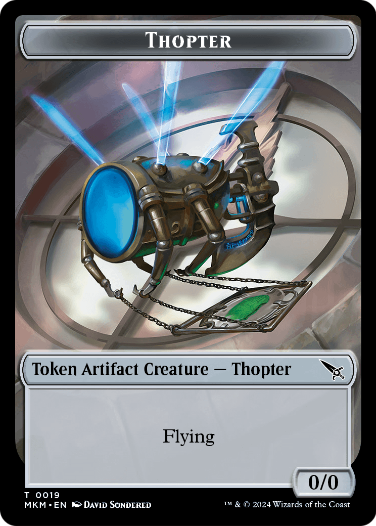 Thopter  [Murders at Karlov Manor Tokens] Foil