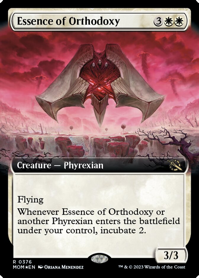 Essence of Orthodoxy (Extended Art) [March of the Machine] Foil