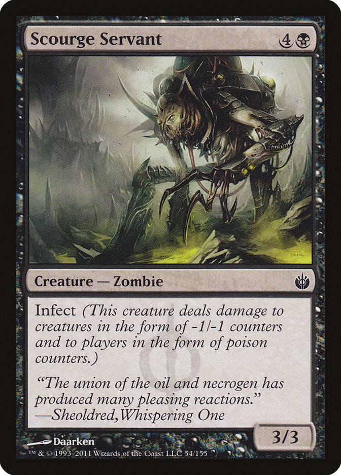 Scourge Servant [Mirrodin Besieged] Foil