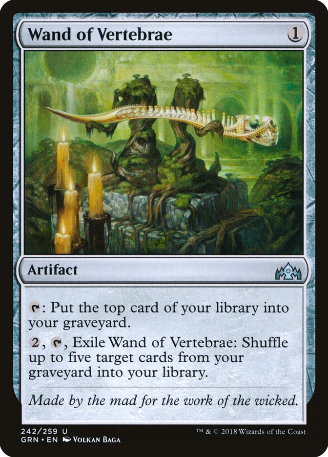 Wand of Vertebrae [Guilds of Ravnica] Foil