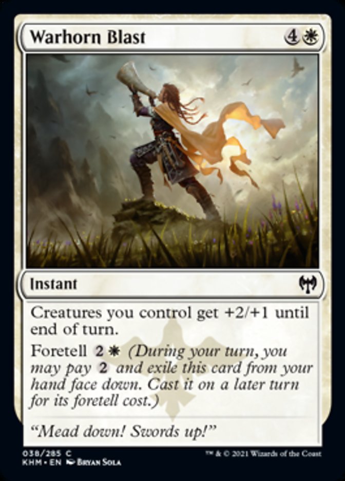 Warhorn Blast [Kaldheim] Foil