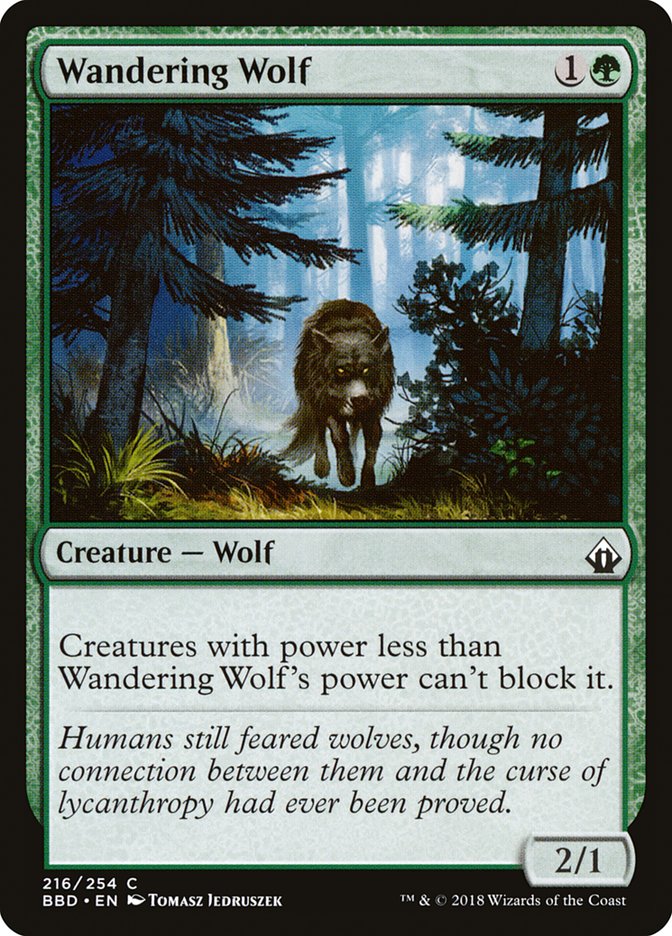 Wandering Wolf [Battlebond] Foil