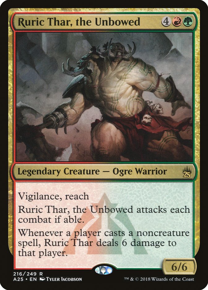 Ruric Thar, the Unbowed [Masters 25] Foil