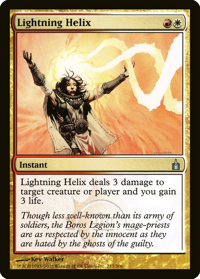 Lightning Helix [Ravnica: City of Guilds] Foil