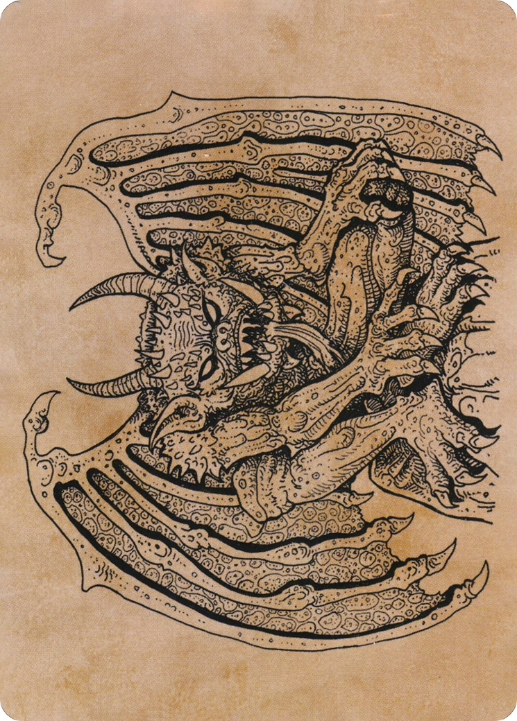 Cloister Gargoyle // Cloister Gargoyle  [Adventures in the Forgotten Realms Art Series] (Borderless) Foil
