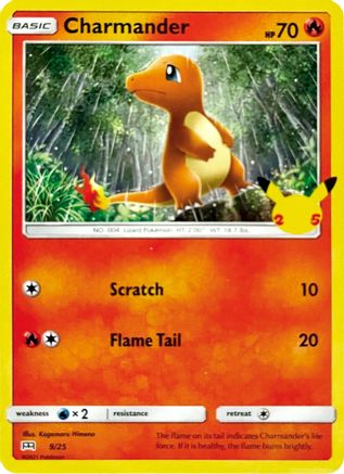 Charmander (9/25) [McDonald's 25th Anniversary] Holofoil