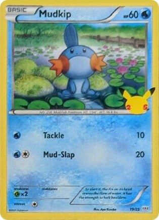 Mudkip (19/25) [McDonald's 25th Anniversary] Holofoil