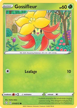 Gossifleur (014/072) [Sword & Shield: Shining Fates] Reverse Holofoil