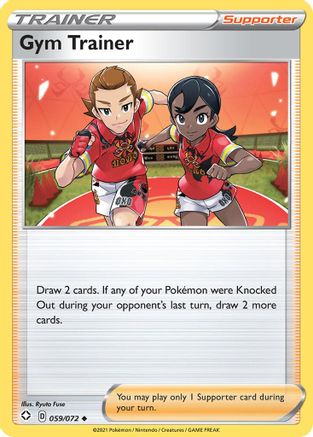Gym Trainer (059/072) [Sword & Shield: Shining Fates] Reverse Holofoil