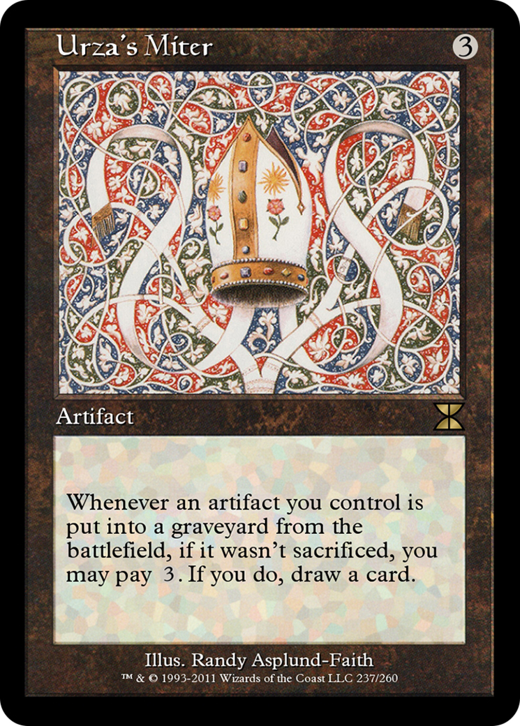Urza's Miter  [Masters Edition IV] Foil