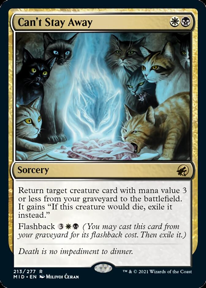 Can't Stay Away [Innistrad: Midnight Hunt] Foil