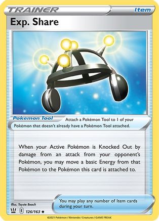 Exp. Share (126/163) [Sword & Shield: Battle Styles] Reverse Holofoil