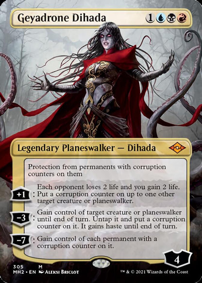 Geyadrone Dihada (Borderless) [Modern Horizons 2] Foil