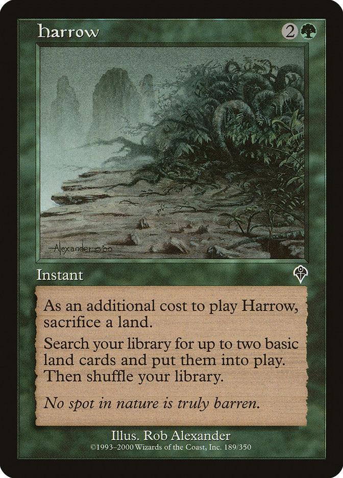 Harrow [Invasion] Foil