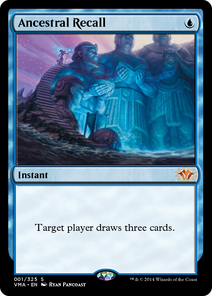 Ancestral Recall  [Vintage Masters]