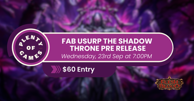 FAB Usurp the Shadow Throne Pre Release