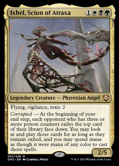 Ixhel, Scion of Atraxa [Phyrexia: All Will Be One Commander] Foil