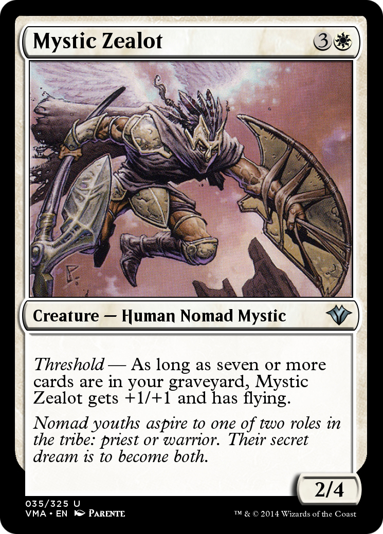 Mystic Zealot  [Vintage Masters] Foil