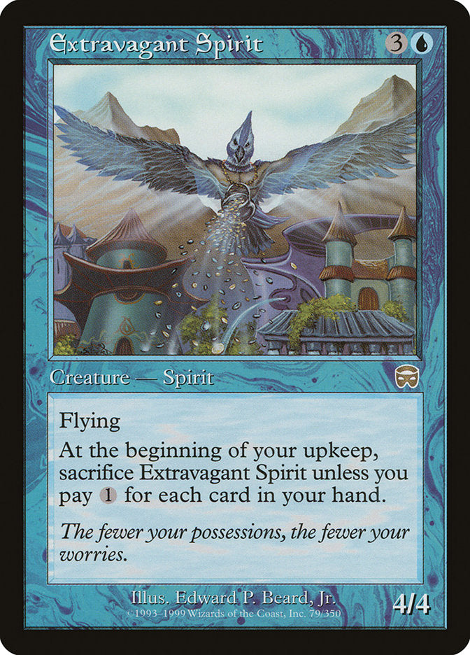 Extravagant Spirit [Mercadian Masques] Foil