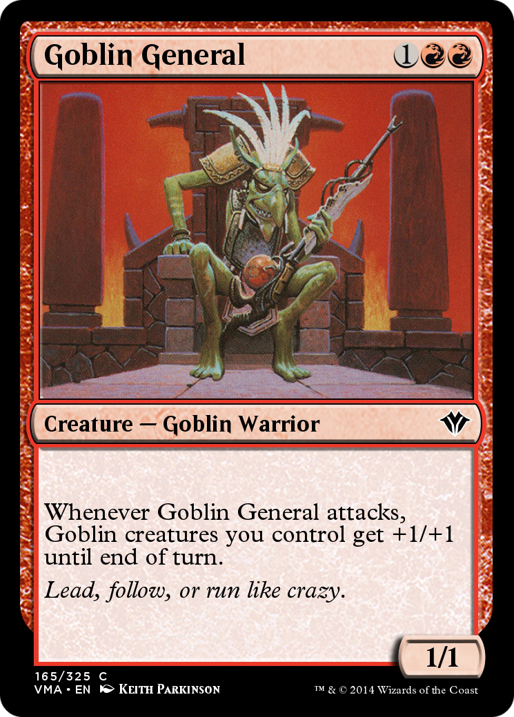 Goblin General  [Vintage Masters]