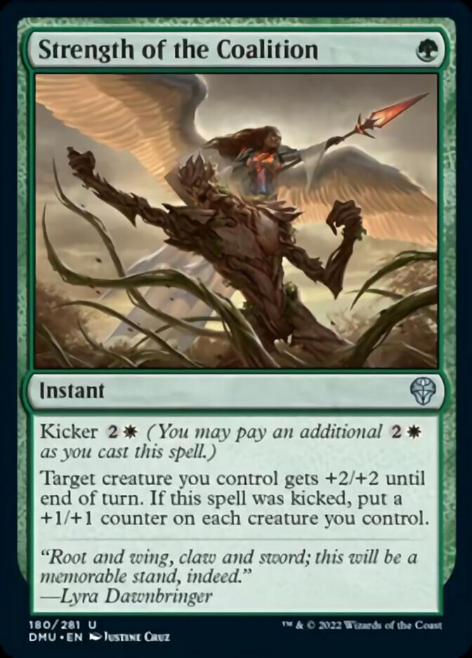 Strength of the Coalition [Dominaria United] Foil