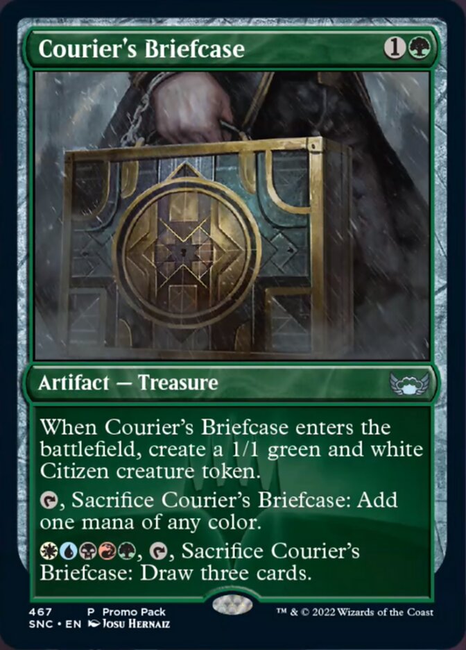 Courier's Briefcase (Promo Pack) [Streets of New Capenna] Foil