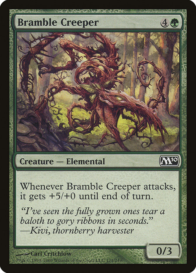 Bramble Creeper [Magic 2010] Foil
