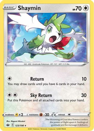 Shaymin (123/198) [Sword & Shield: Chilling Reign] Reverse Holofoil