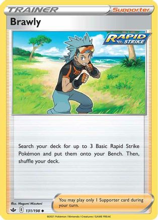 Brawly (131/198) [Sword & Shield: Chilling Reign] Reverse Holofoil